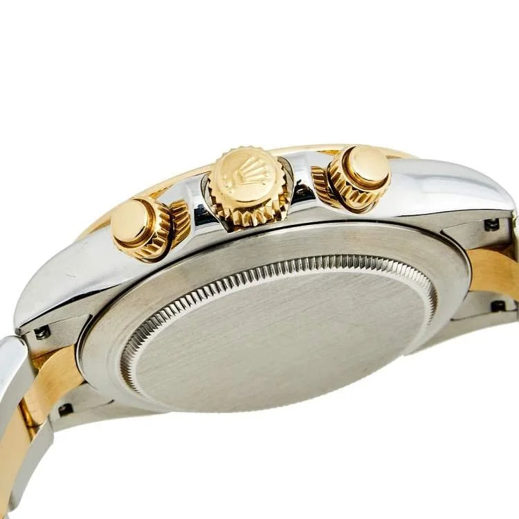 Rolex Black Yellow Gold Stainless Steel Cosmograph Daytona 116523 Watch