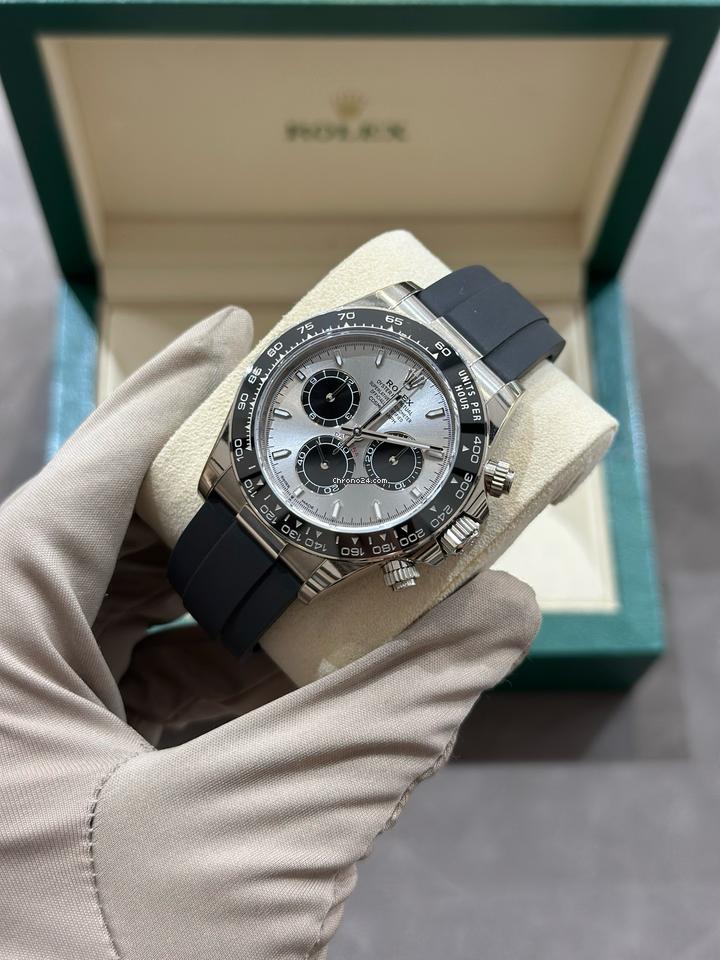 ROLEX COSMOGRAPH DAYTONA OYSTER 40 MM WHITE COPPER GOLD WATCH