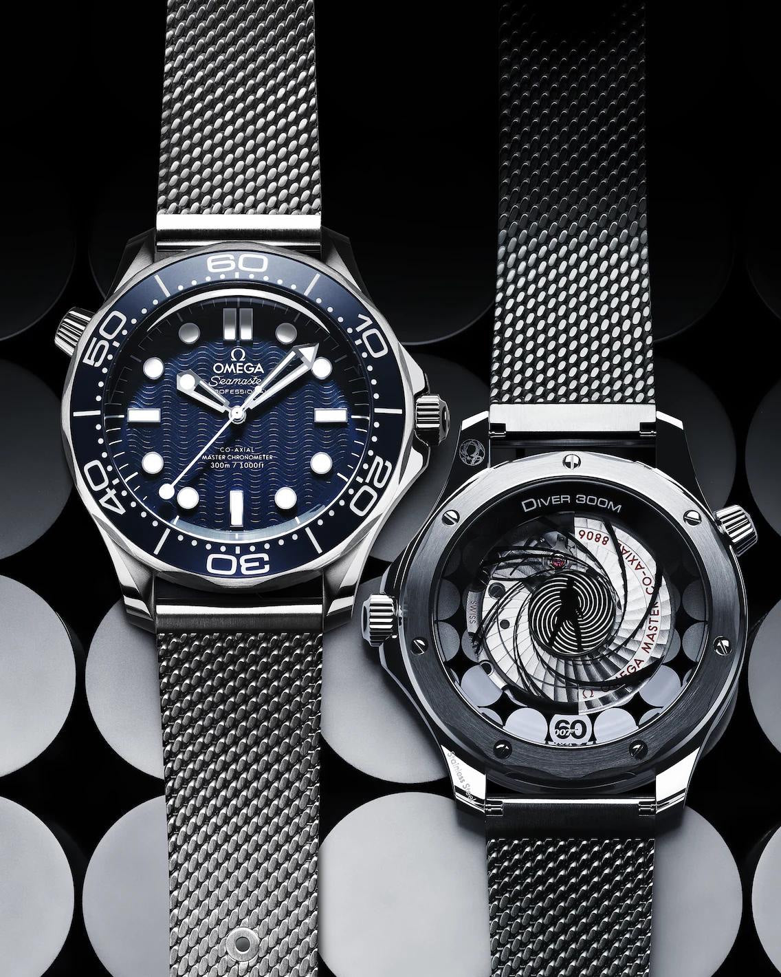 Omeg a Seamaster Diver 300M James Bond Extra Strap (2192)