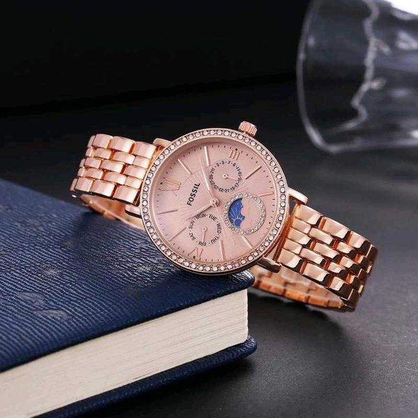 Fossil_Carlie_Chronograph_Rosegold