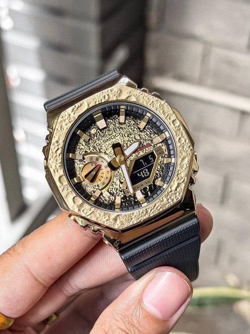 Limited Moon RARE Gold Moon Watch Full Kit GM2100MG-1A