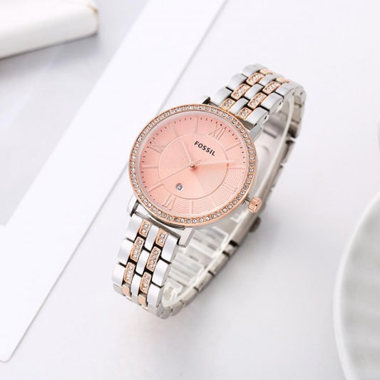 Fossil_Carlie_Diamond_Rosegold_Twotune