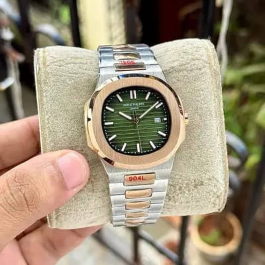 Patek_Philippe Nautilus Quartz Dual tone (AAA Quality)
