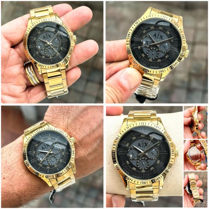 ARMAN_I EXCHANGE AX-2748 LIMITED EDITION GOLD BLACK