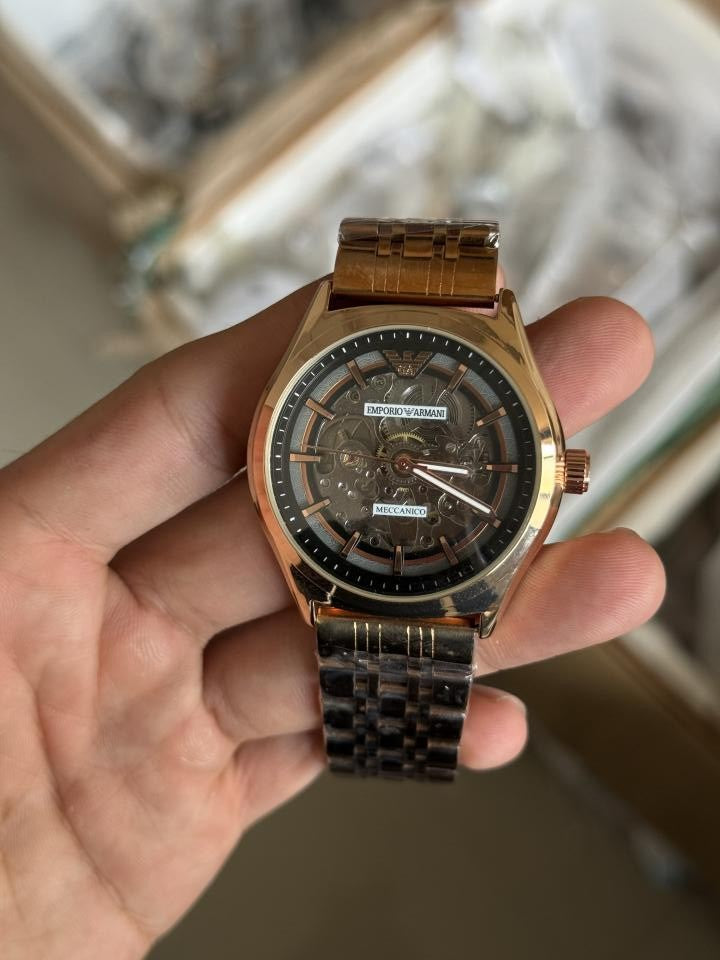 Emporio Arman i Meccanico Automatic (Open back)