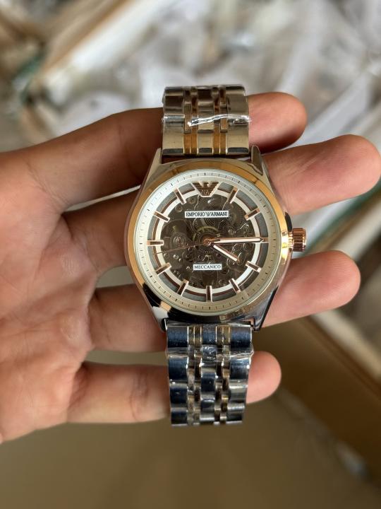 Emporio Arman i Meccanico Automatic (Open back)