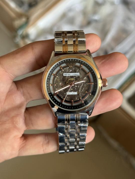 Emporio Arman i Meccanico Automatic (Open back)