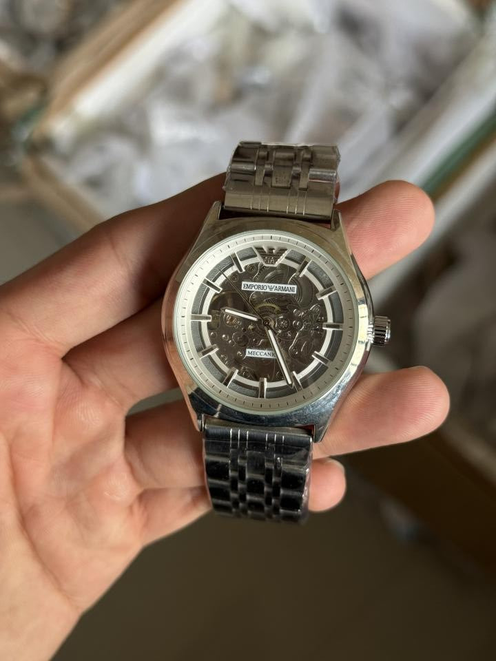 Emporio Arman i Meccanico Automatic (Open back)