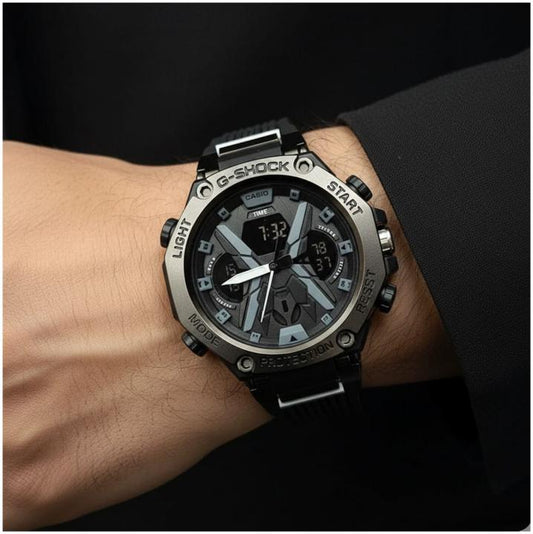 G Shock Batman Design / G Shock Watches – Latest Model Stylish Swiss Analog-Digital Black Watch