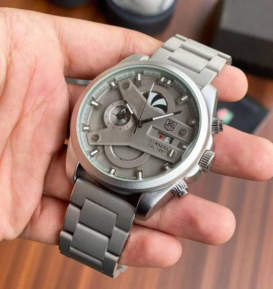 Tagheuer Cr7 New Silver Grey Metal