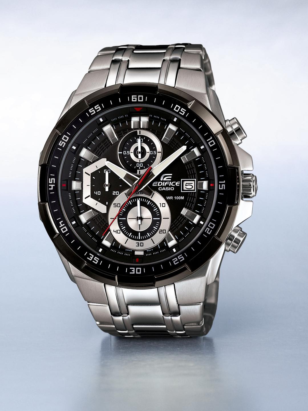 Casio Edifice 539 Silver Black 312