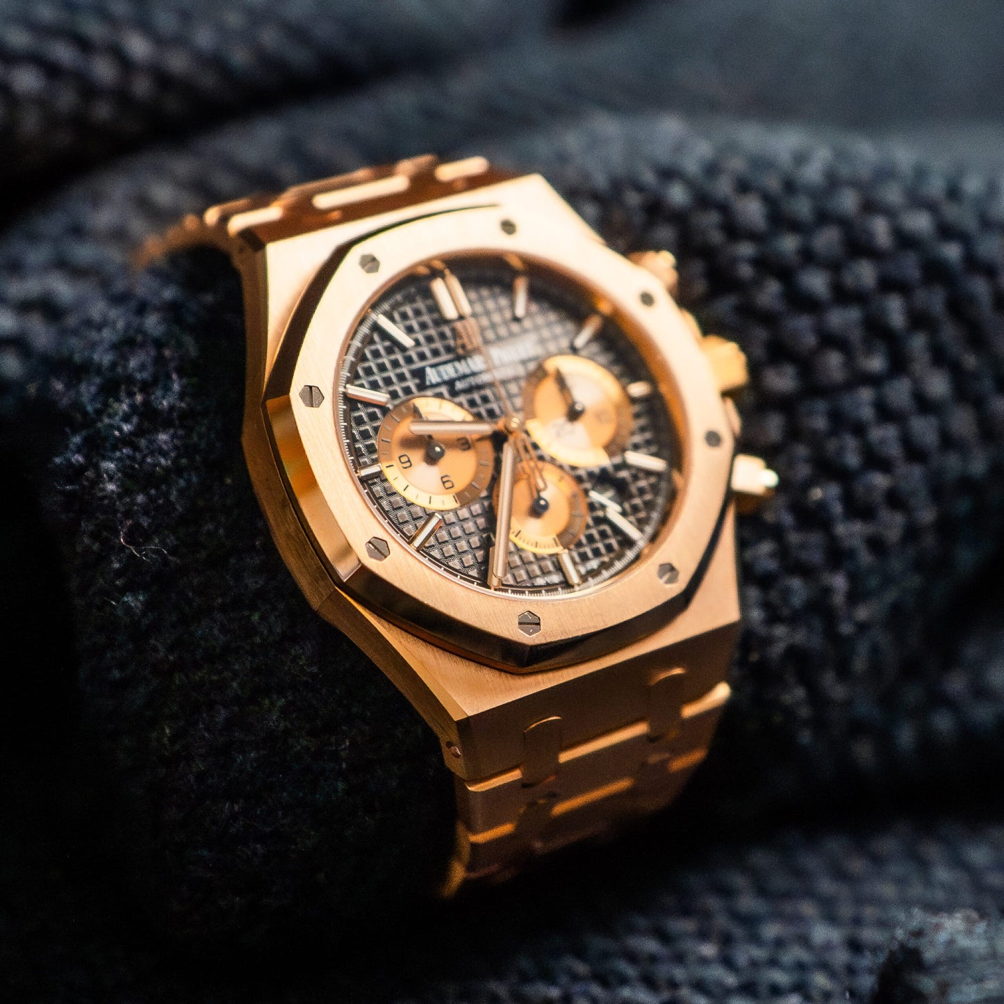 Audemars pigeu_t royal oak chronograph full copper