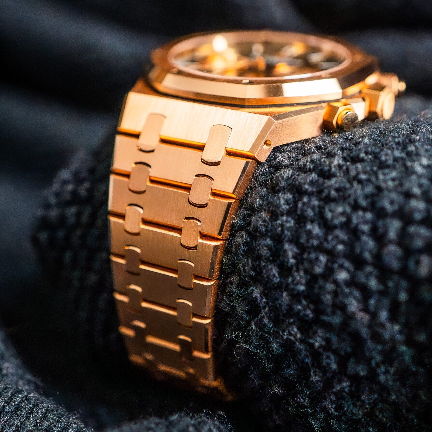 Audemars pigeu_t royal oak chronograph full copper