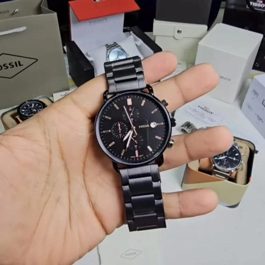 Fossil Black Metal Watch