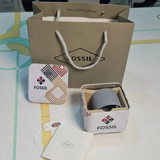 Fossil Black Metal Watch