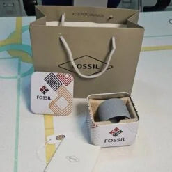 Fossil New Black Metal Automatic Watch