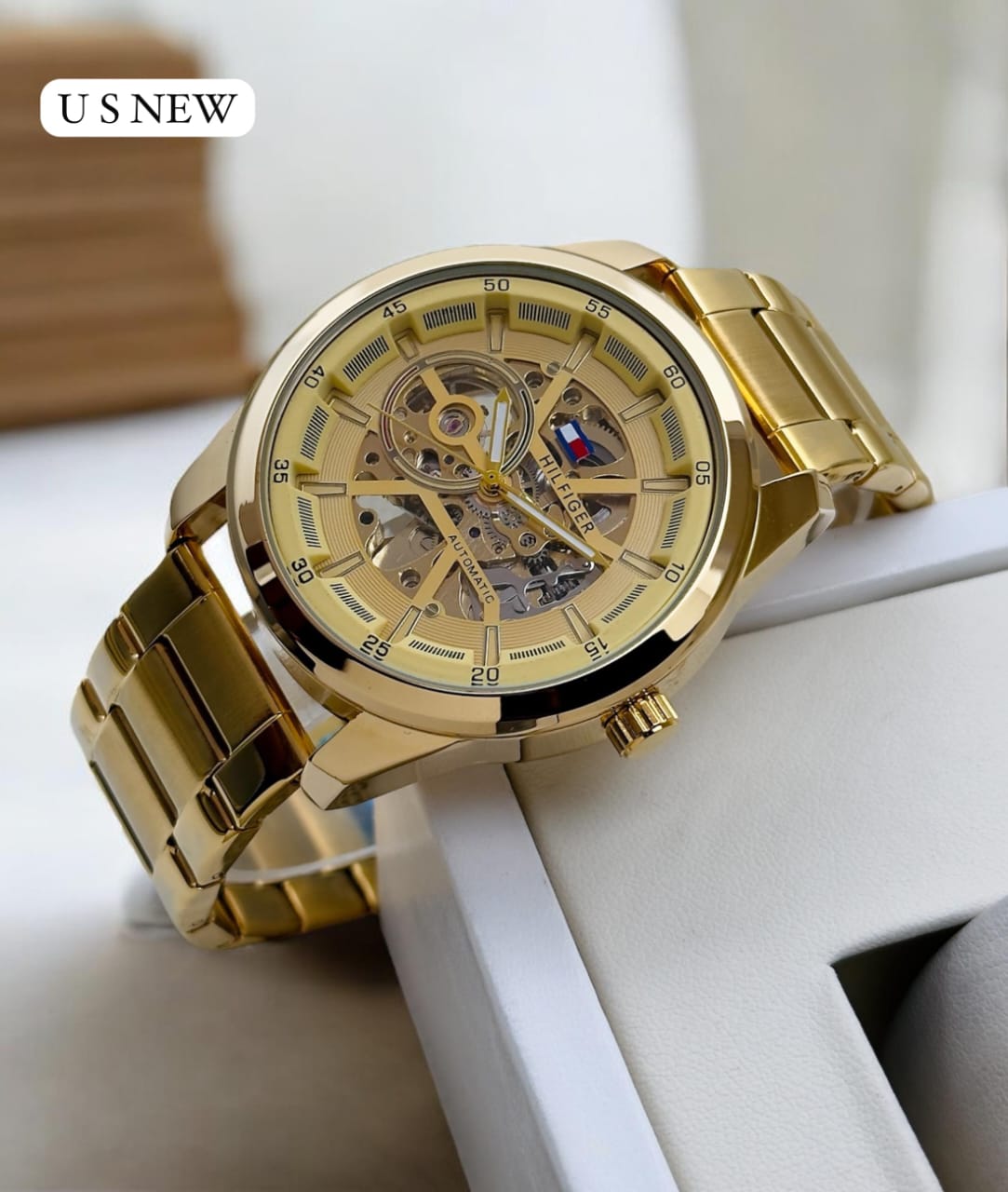 Tommy_Hilfiger Automatic Full Gold 147