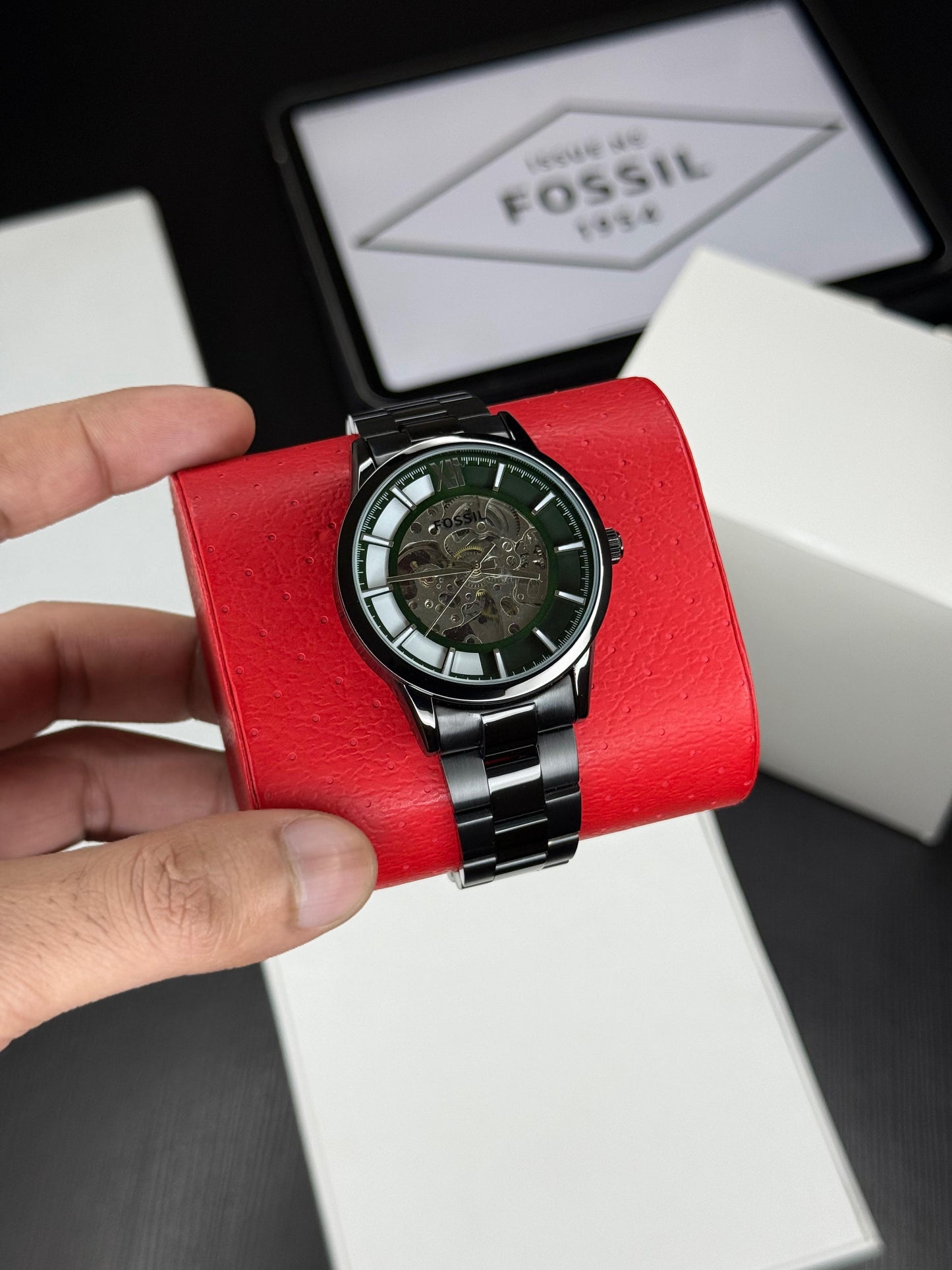 Men's Fos_sil Watch Modern Machine Automatic With Very Heavy Quality