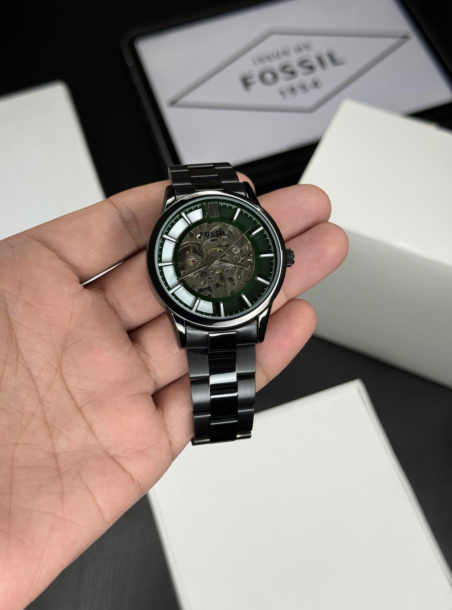 Men's Fos_sil Watch Modern Machine Automatic With Very Heavy Quality