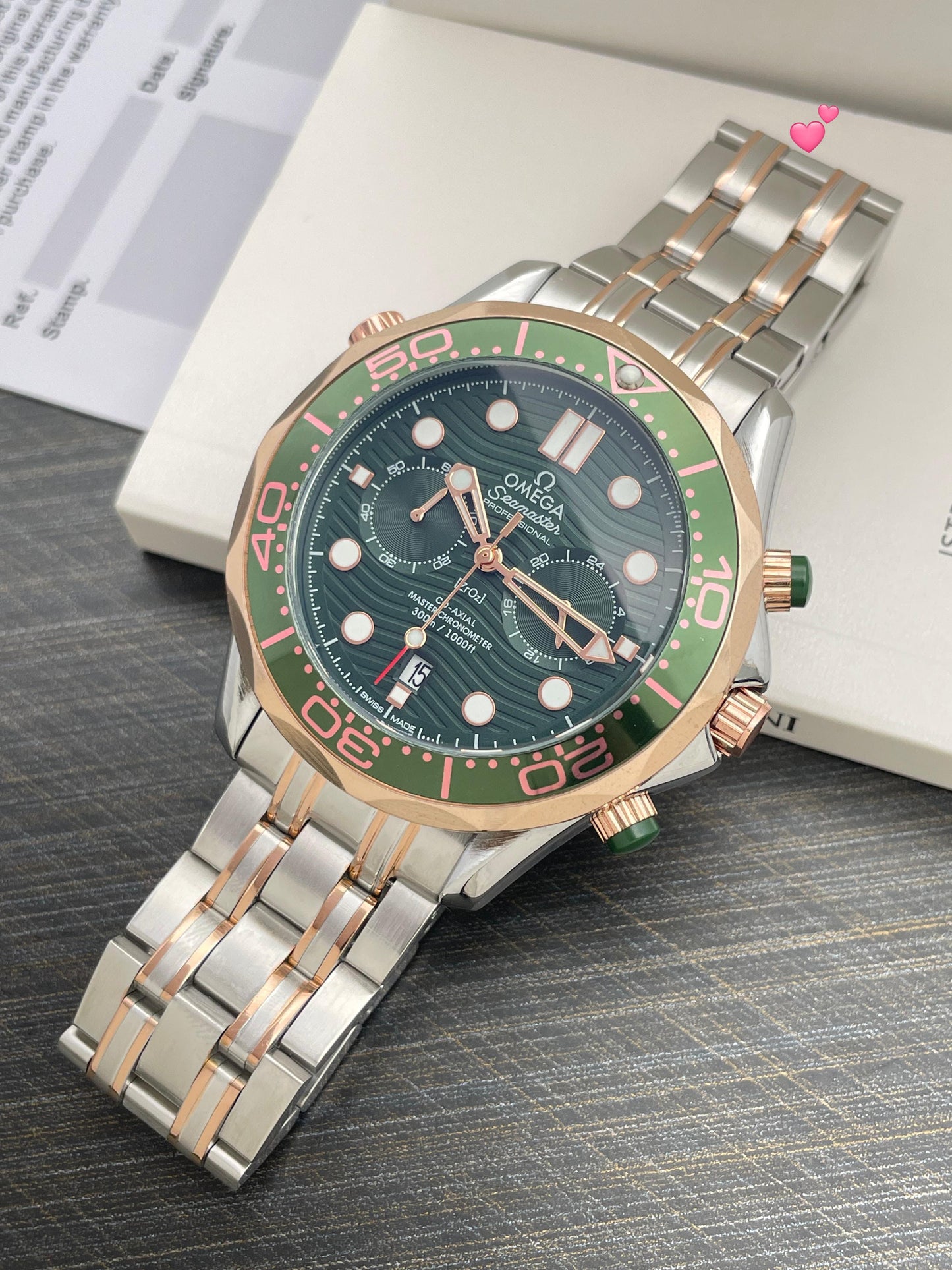 OM_EGA is the Master of Materials for watches that are designed to stand the test of time Collection