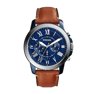 Fossil Blue Dial Chronograph Master Edition Watch