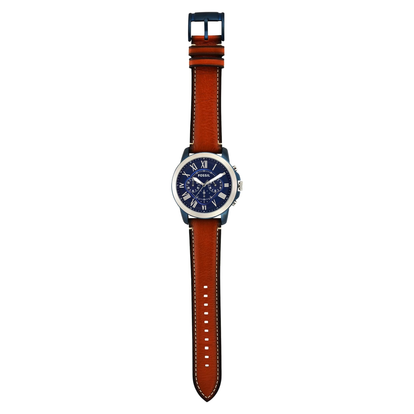 Fossil Blue Dial Chronograph Master Edition Watch