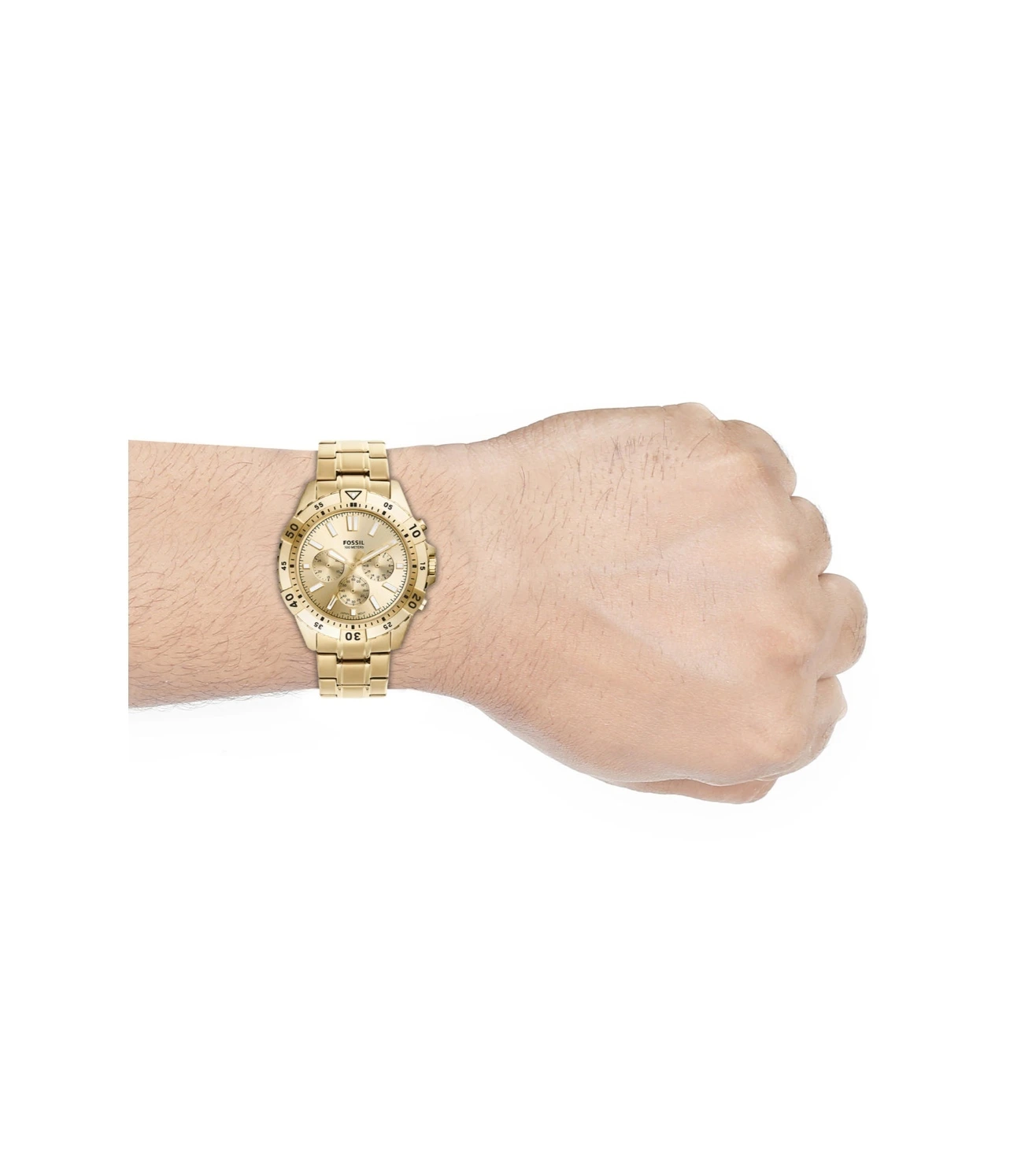 Fossil Men's Gold-Tone Chronograph Stainless Steel