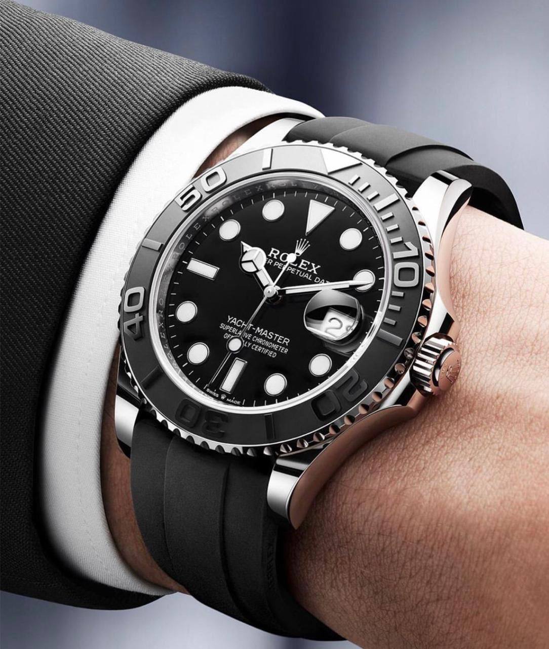 ROLEX YATCH MASTER BLACK