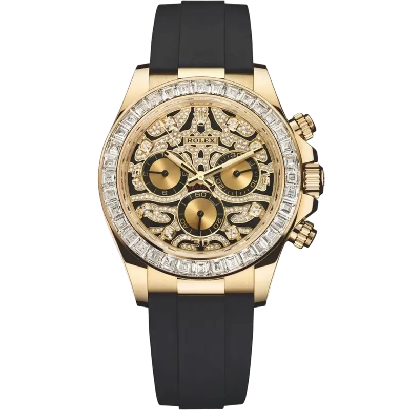 Rolex Daytona 'Eye of the Tiger' Yellow Gold Premium Watch (Master edition)