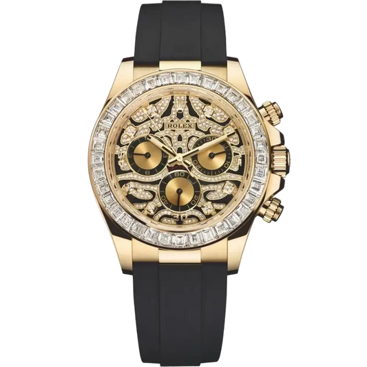 Rolex Daytona 'Eye of the Tiger' Yellow Gold Premium Watch (Master edition)