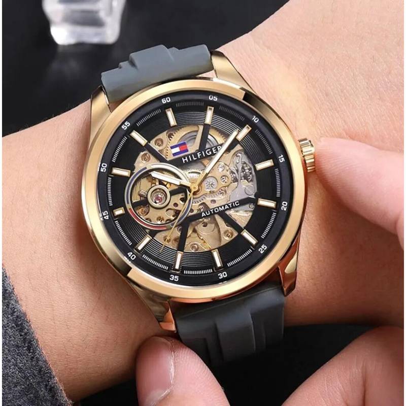 Tommy_Hilfiger Automatic Skeleton - J1858