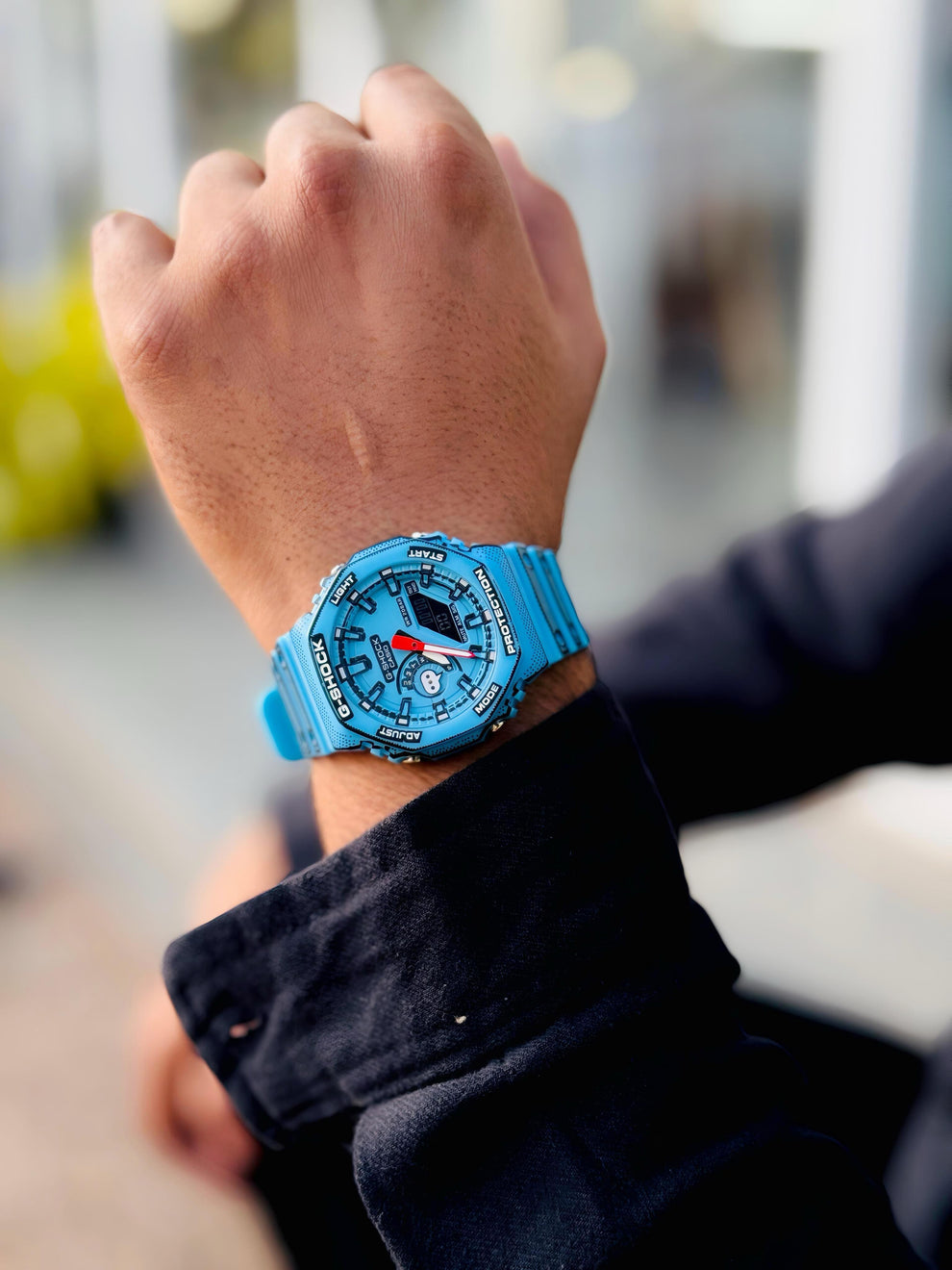 G SHOCK GA2100 MANGA BLUE WATCH