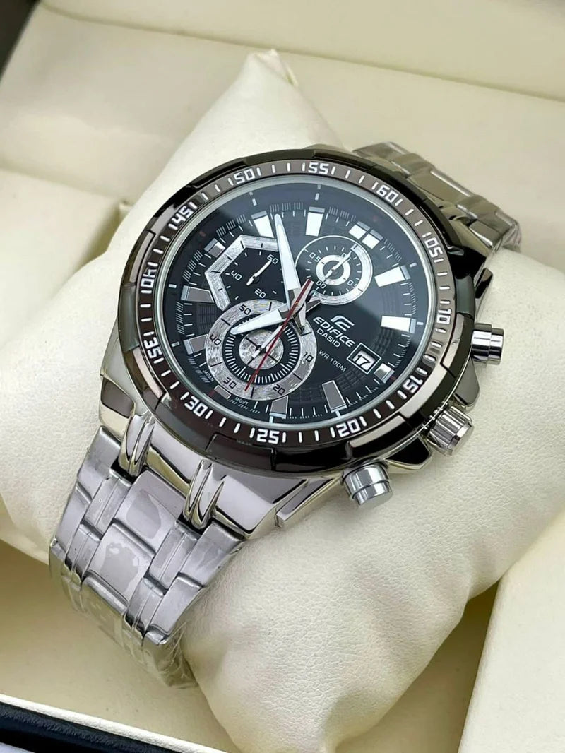 Casio Edifice 539 Silver Black 312