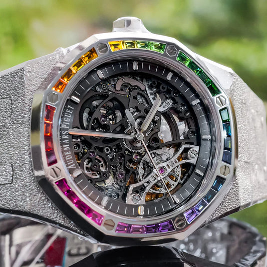 Audemars_Piguet Royal Oak Frosted Diamond Skeleton Automatic
