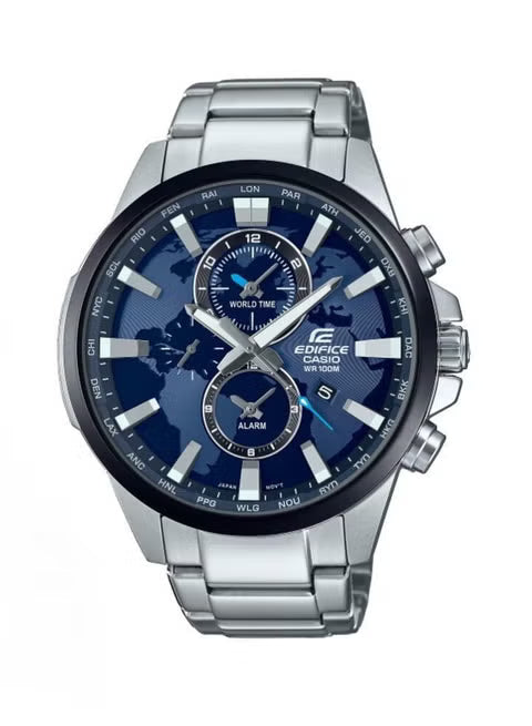 Casio Edifice Ex295 World Map Blue