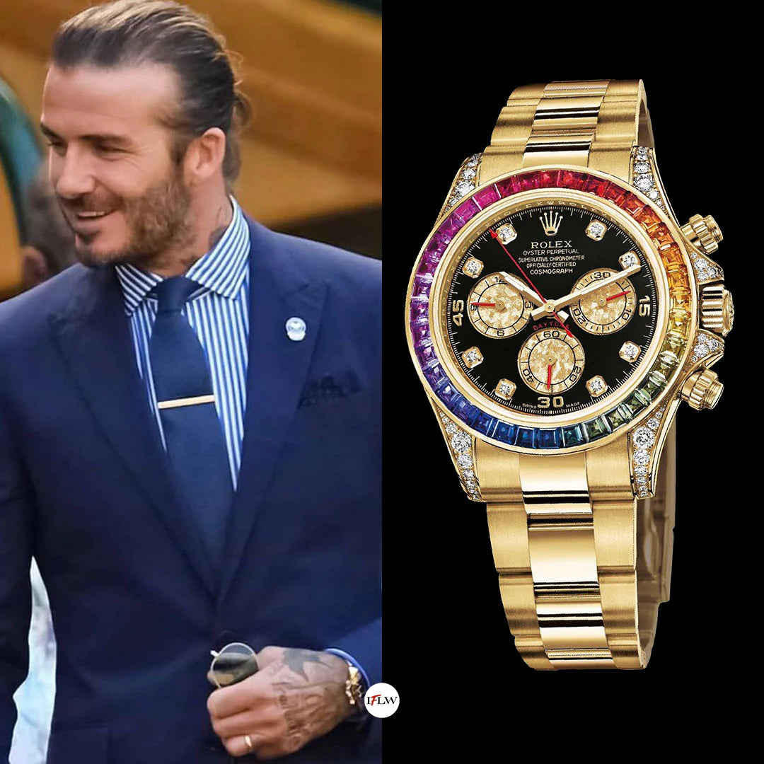 rolex rainbow daytona gold
