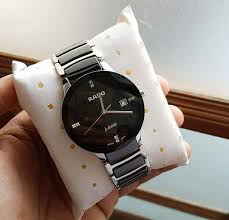 Rado Jubile Stainless Steel Black Silver