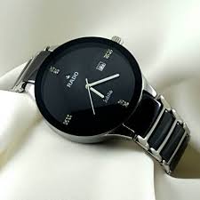 Rado Jubile Stainless Steel Black Silver