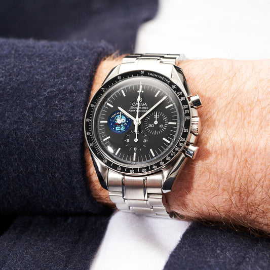 OMEG A SPEEDMASTER SNOOPY MOONWATCH LIMITED EDITION STAINLESS STEEL 2297