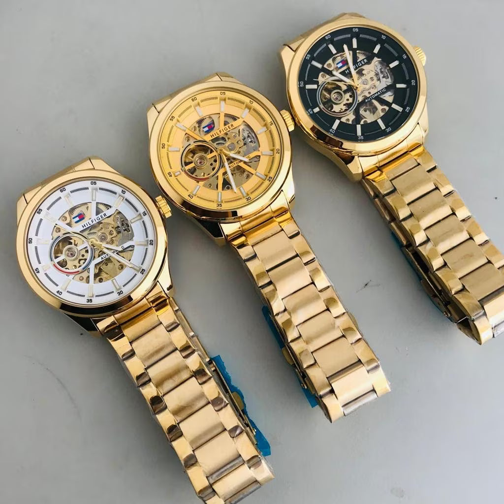 Tommy_Hilfiger Automatic Full Gold 147