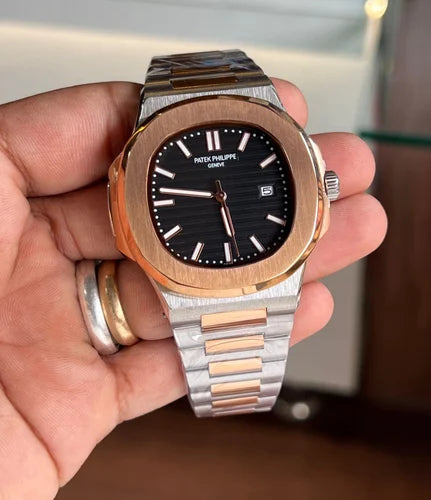 Patek_Philippe Nautilus Quartz Dual tone (AAA Quality