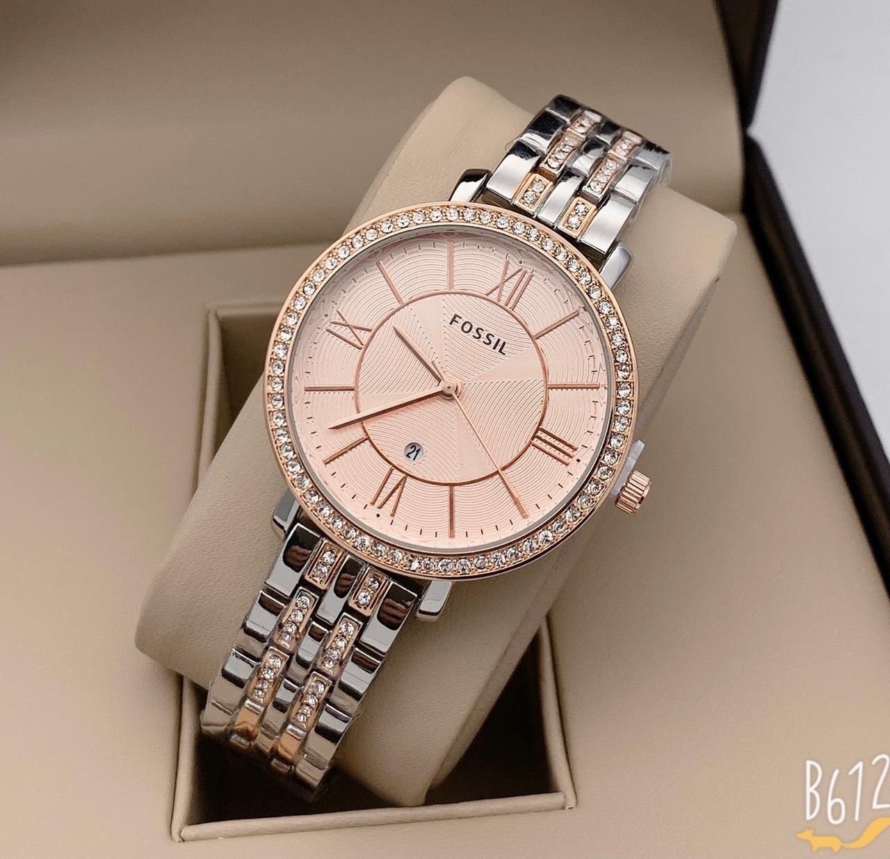 Fossil_Carlie_Diamond_Rosegold_Twotune