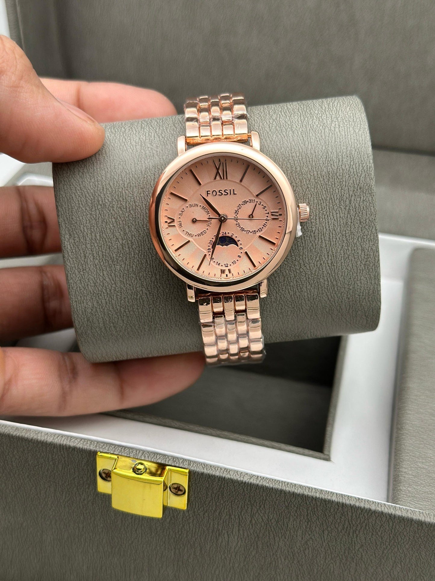 Fossil_Carlie_Chronograph_Rosegold