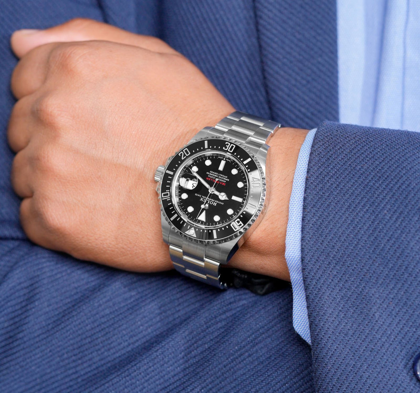 Rolex Sea-Dweller black Bezel and black dial