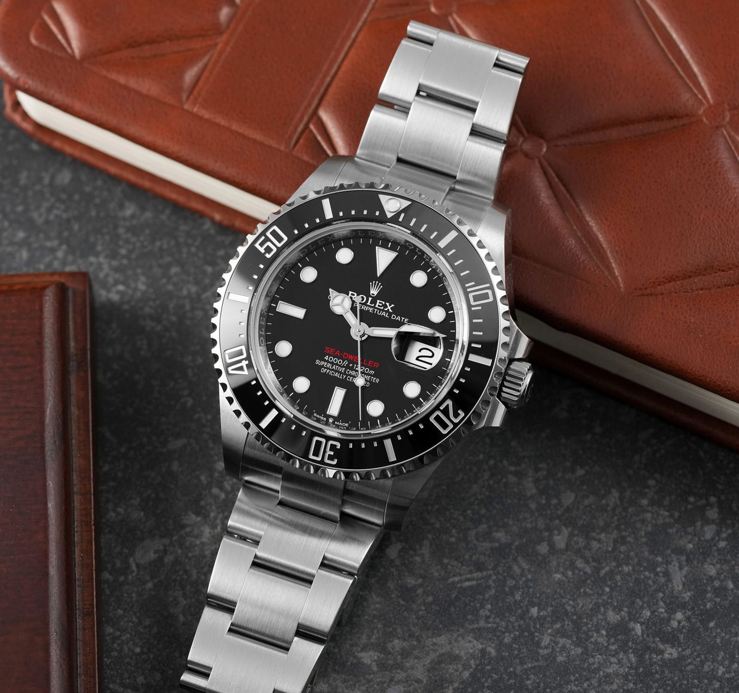 Rolex Sea-Dweller black Bezel and black dial